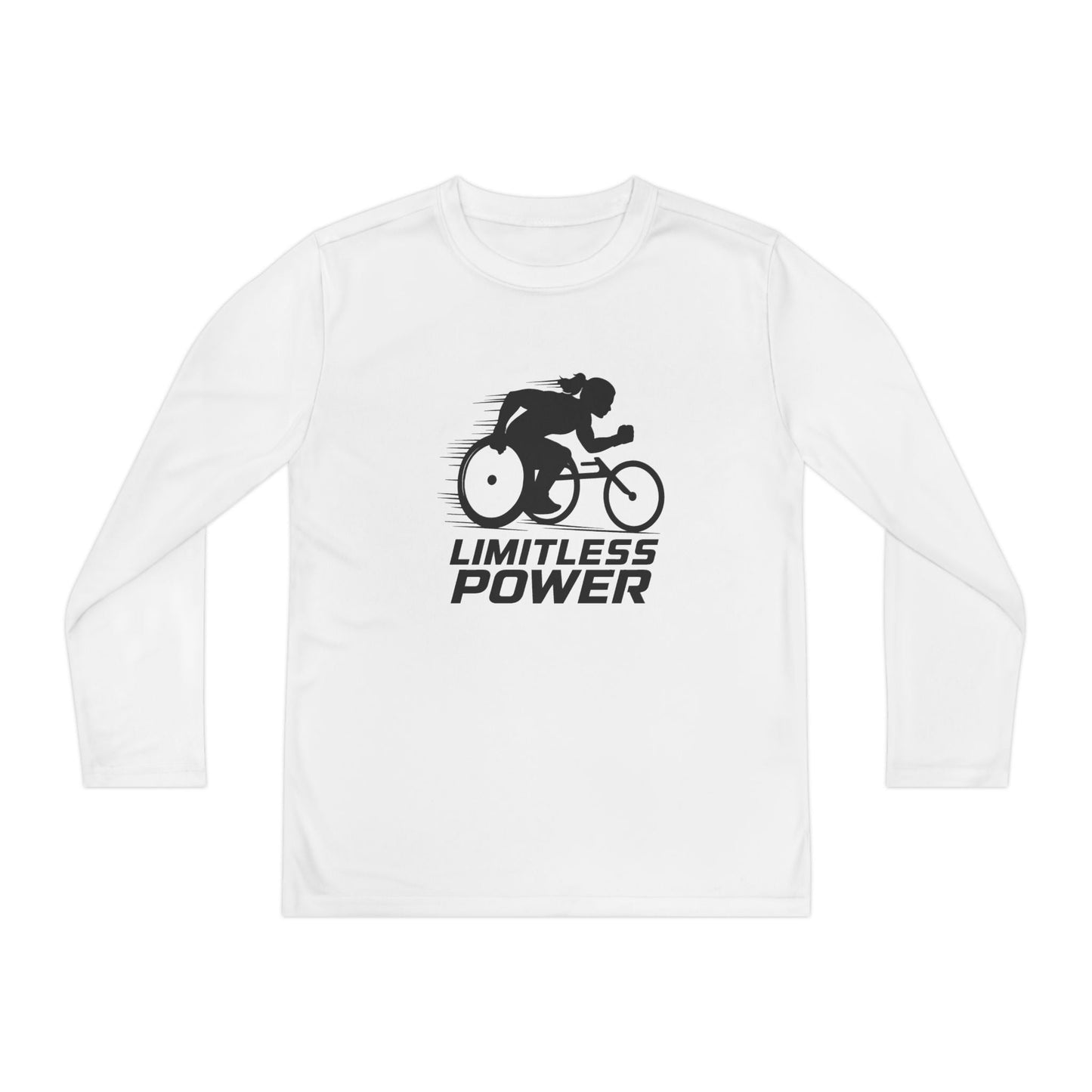 Limitless Power Para-athletics Youth Long Sleeve Competitor Tee