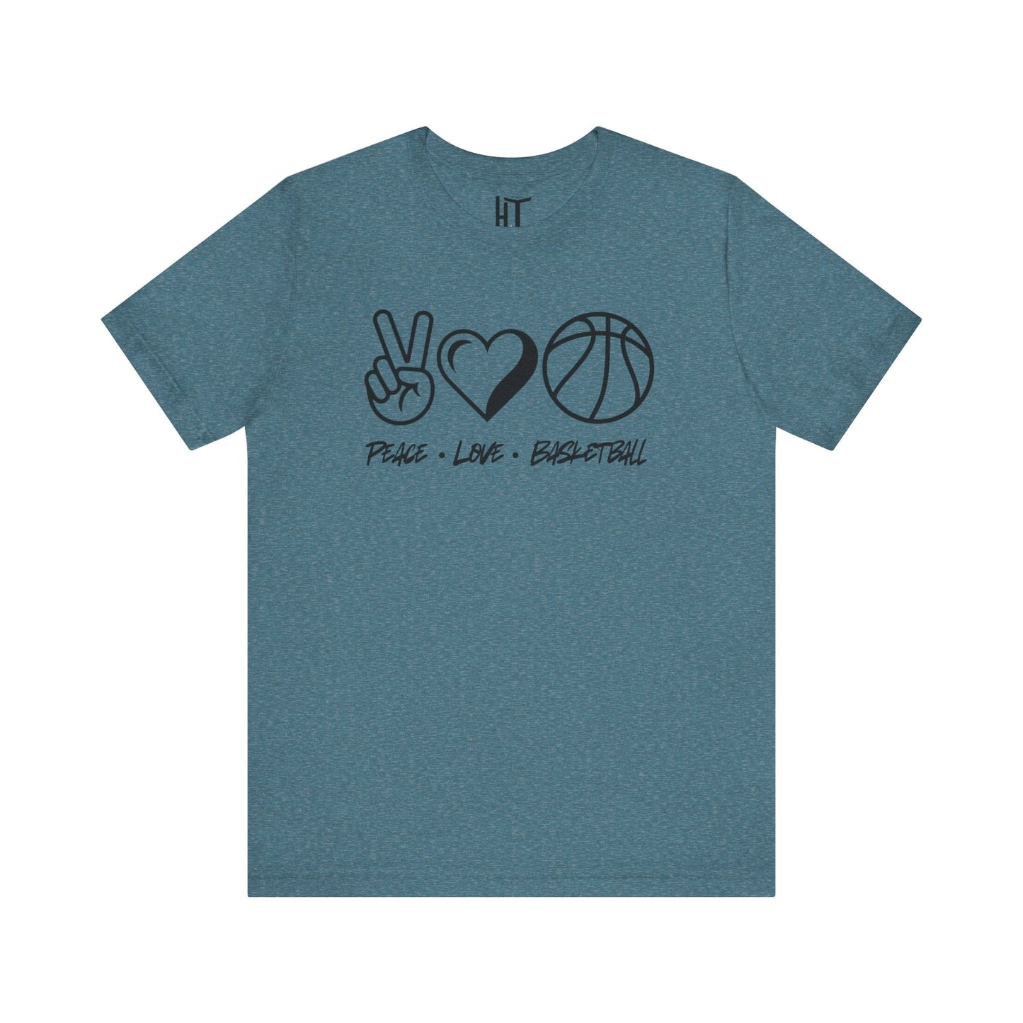 Peace • Love • Basketball T-Shirt