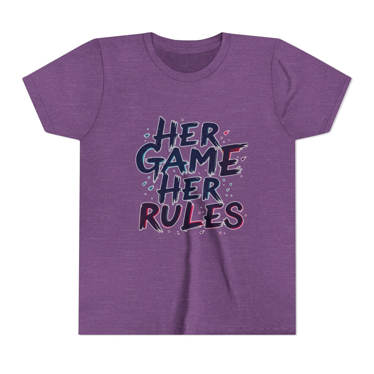 Her Game, Her Rules Youth Short Sleeve Tee