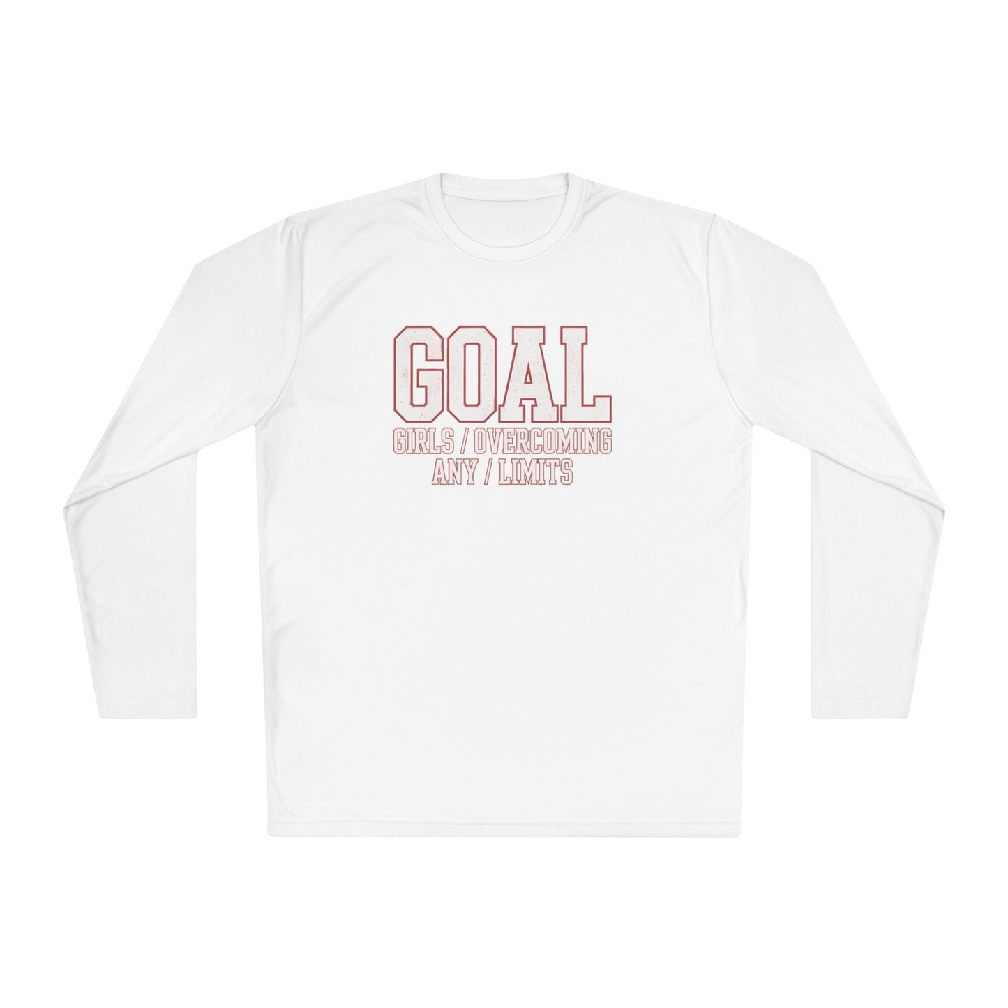 Goal: Girls Overcoming Any Limits Unisex Lightweight Long Sleeve Tee