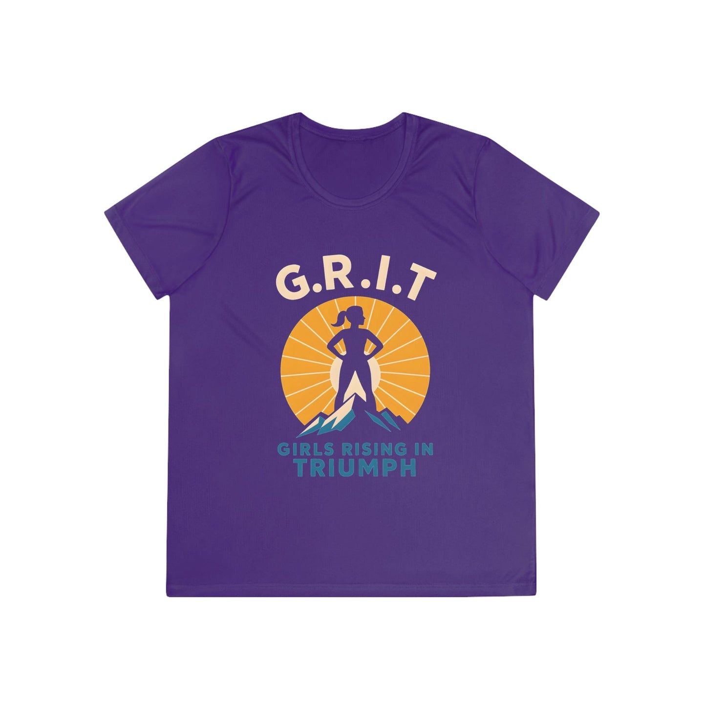 Girls Rising In Triumph Ladies Moisture Wicking Tee