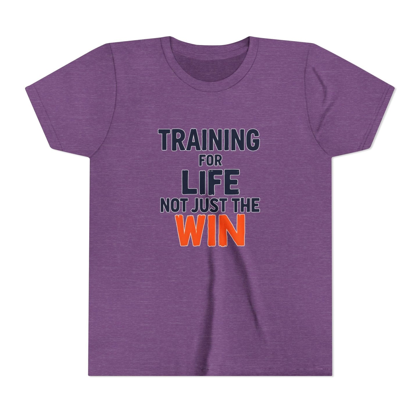 Training for Life, Not Just the Win Youth Short Sleeve Tee