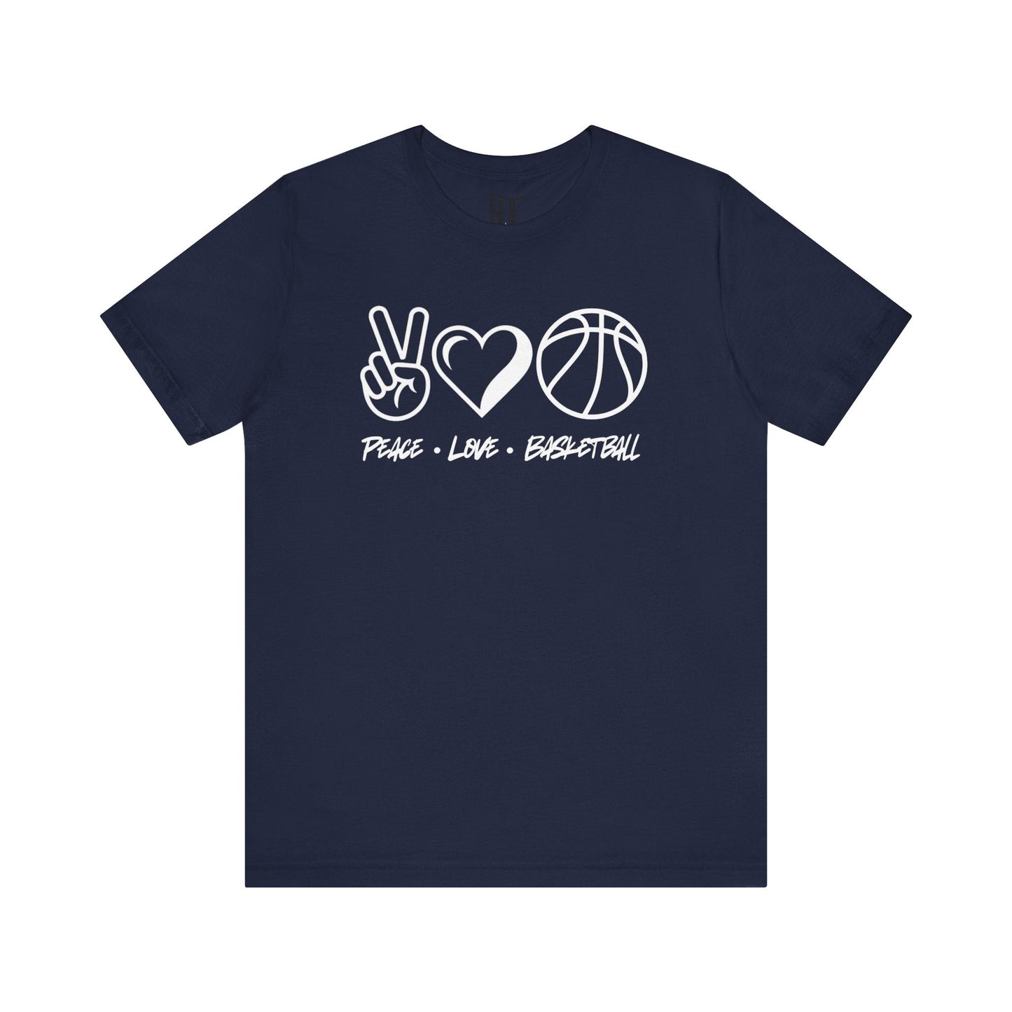 Peace • Love • Basketball T-Shirt