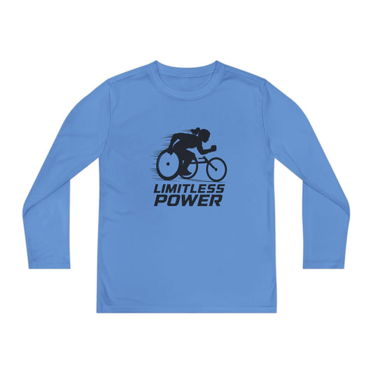 Limitless Power Para-athletics Youth Long Sleeve Competitor Tee
