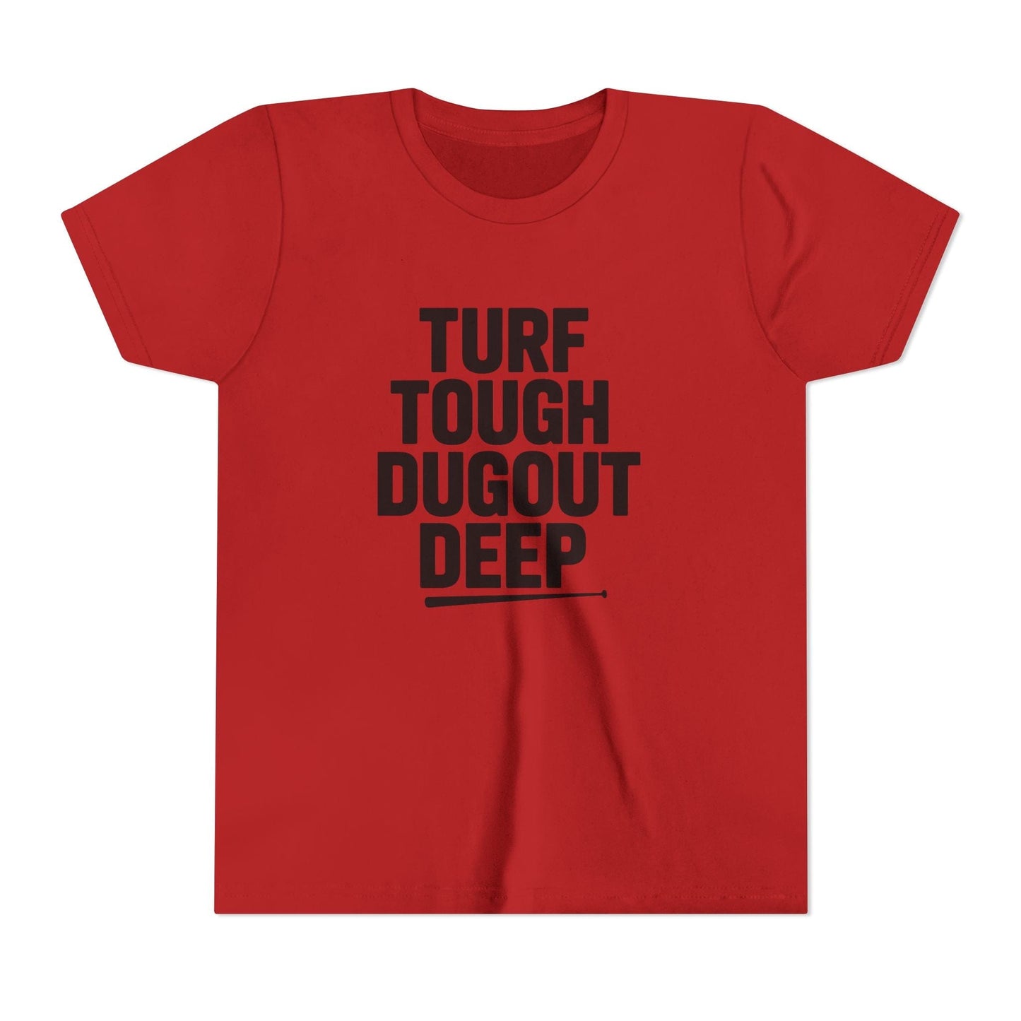 Turf Tough, Dugout Deep Youth Short Sleeve Tee