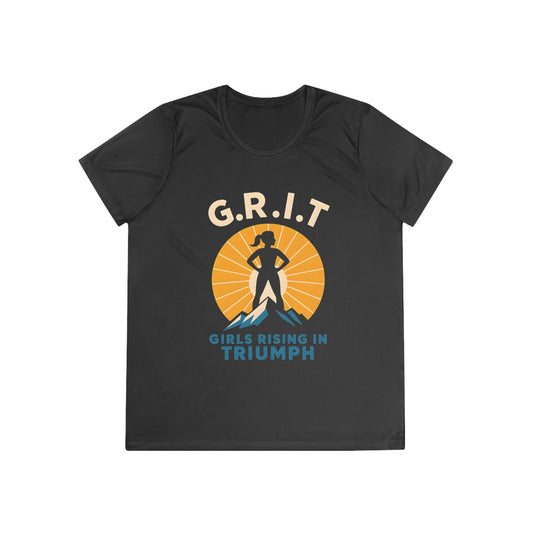Girls Rising In Triumph Ladies Moisture Wicking Tee