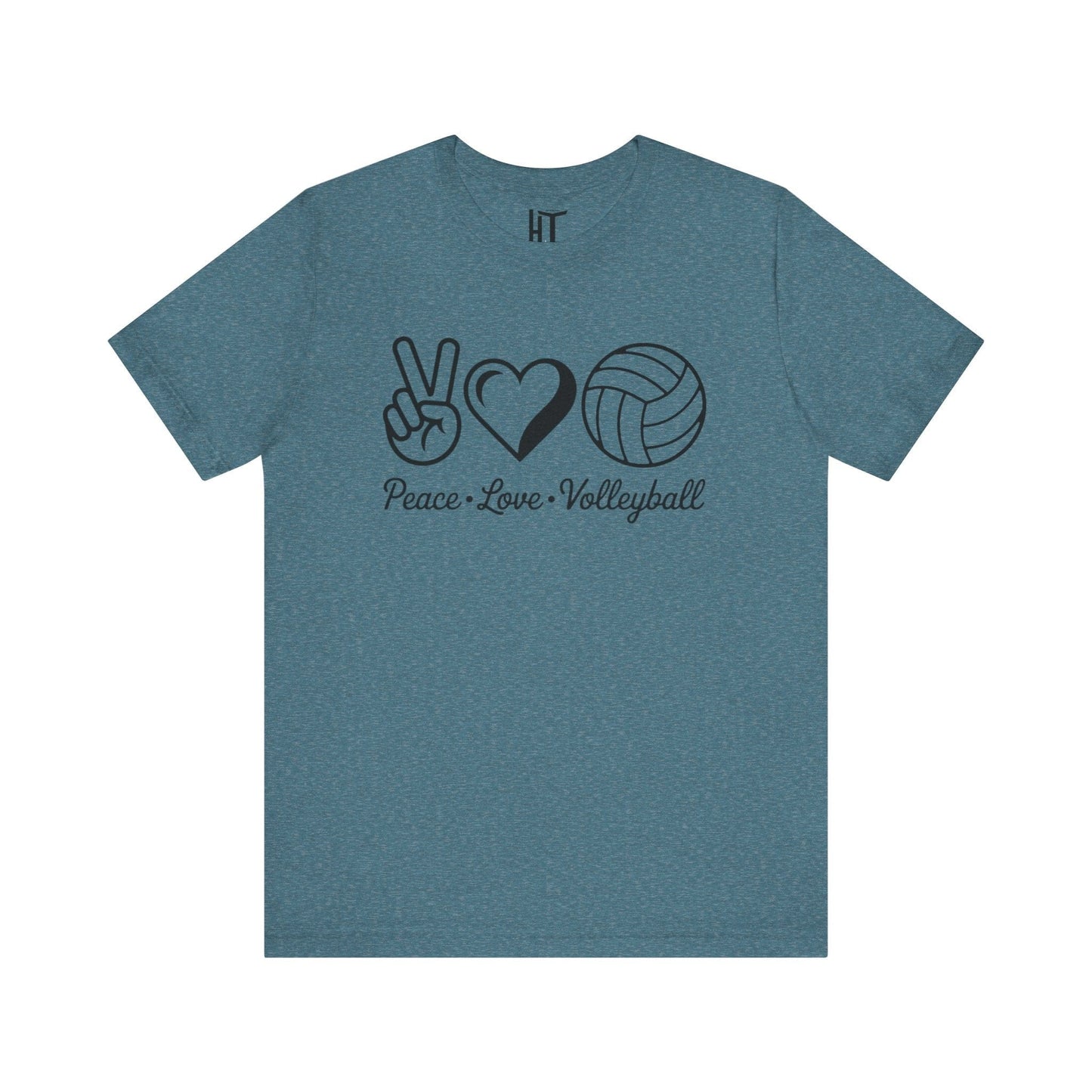 Peace • Love • Volleyball T-Shirt