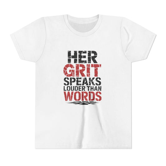 Grit Over Words Youth Short Sleeve Tee