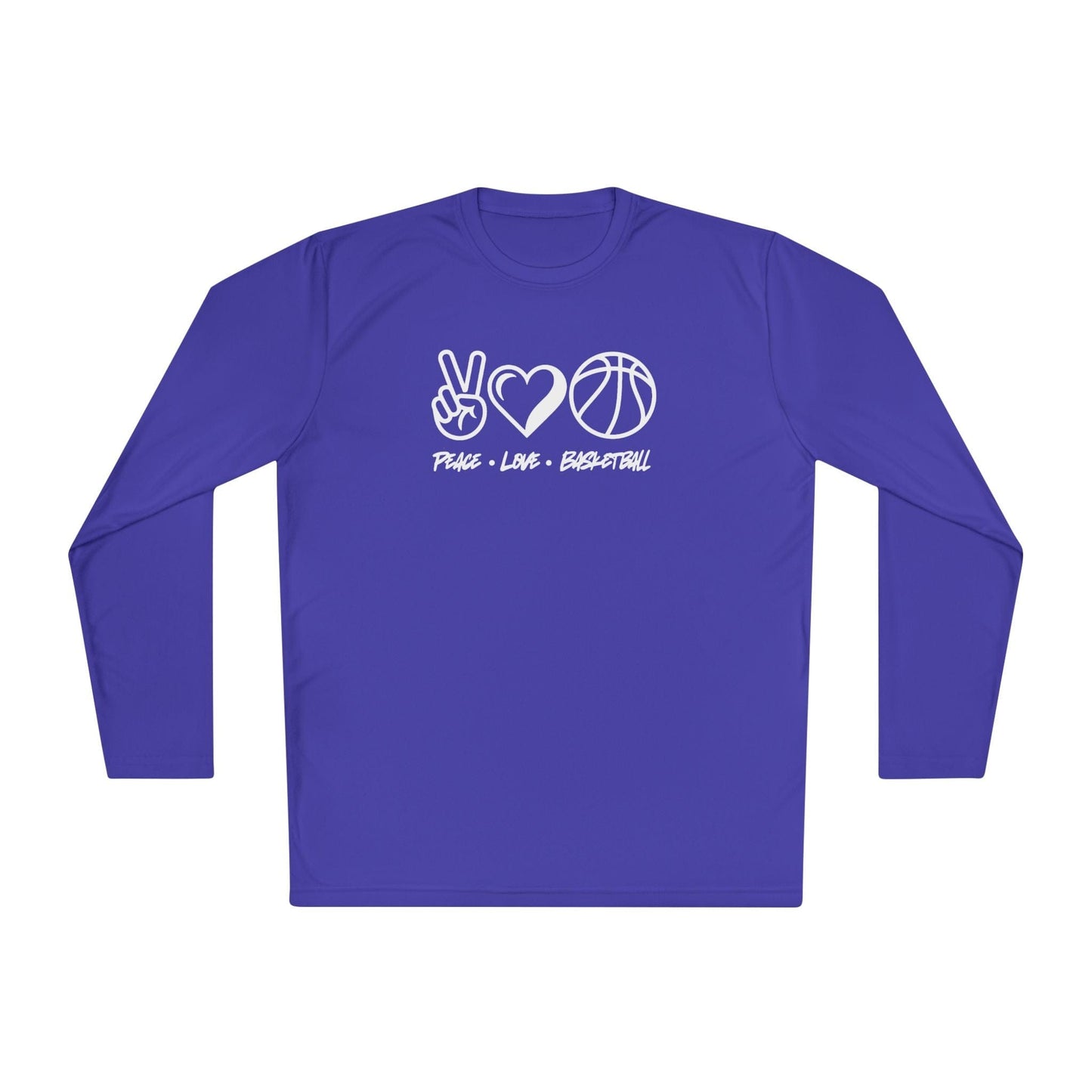 Peace • Love • Basketball Lightweight Long Sleeve Tee