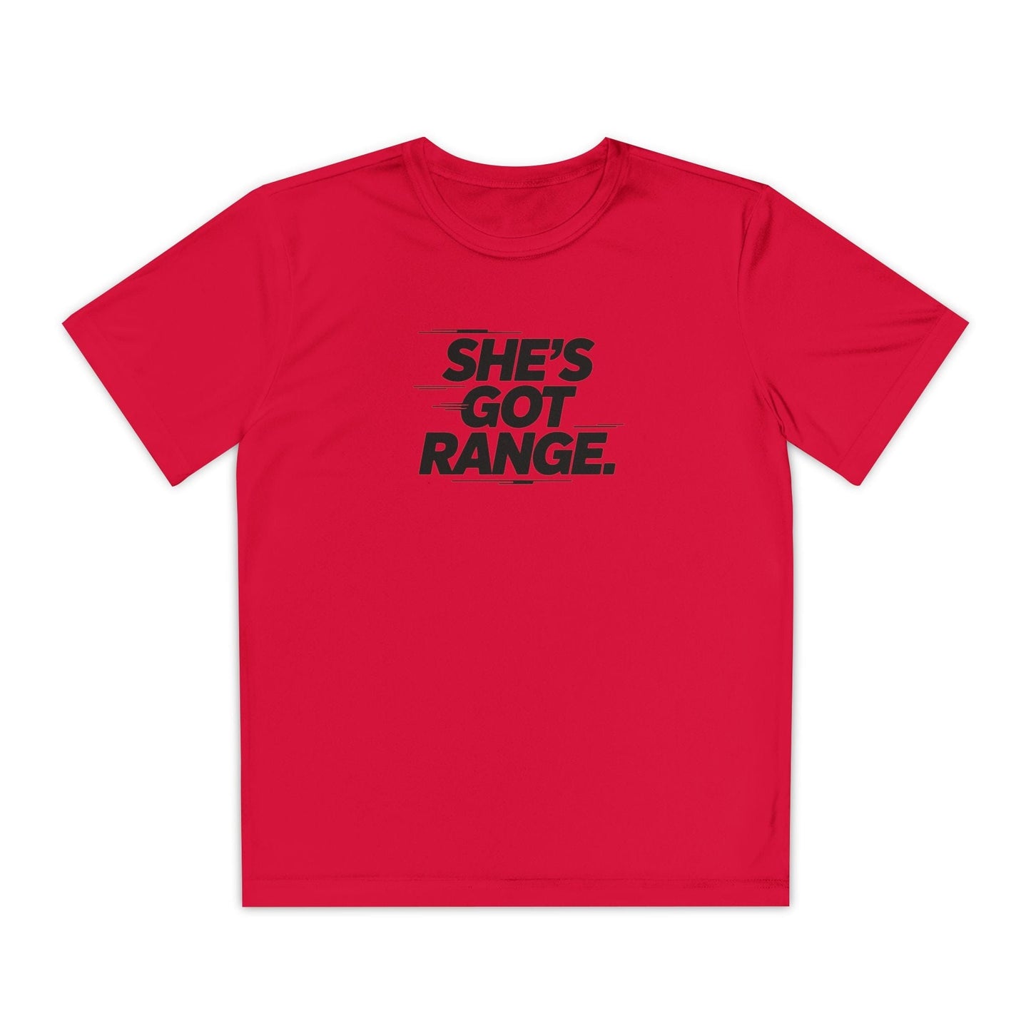 She's Got Range Youth Moisture Wicking Tee