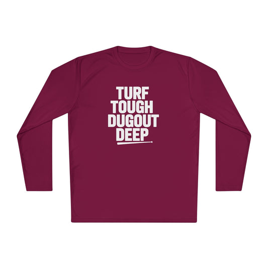 Turf Tough, Dugout Deep Lightweight Long Sleeve Tee