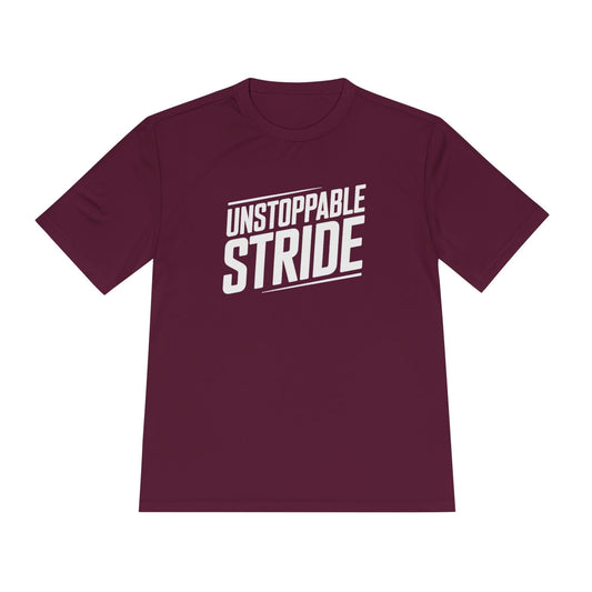 Unstoppable Stride Unisex Moisture Wicking Tee
