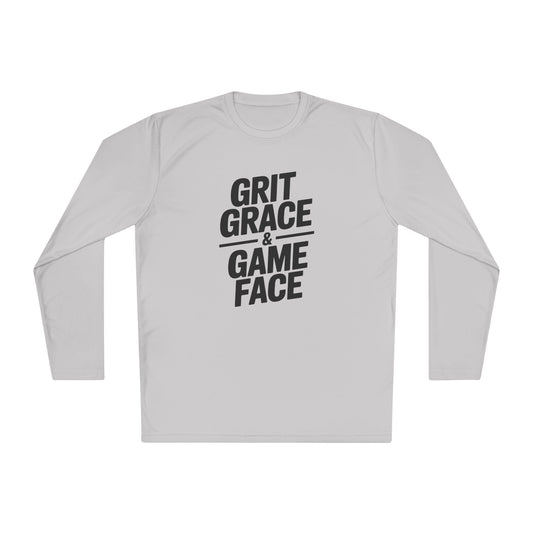 Grit, Grace, And Game Face Lightweight Long Sleeve Tee