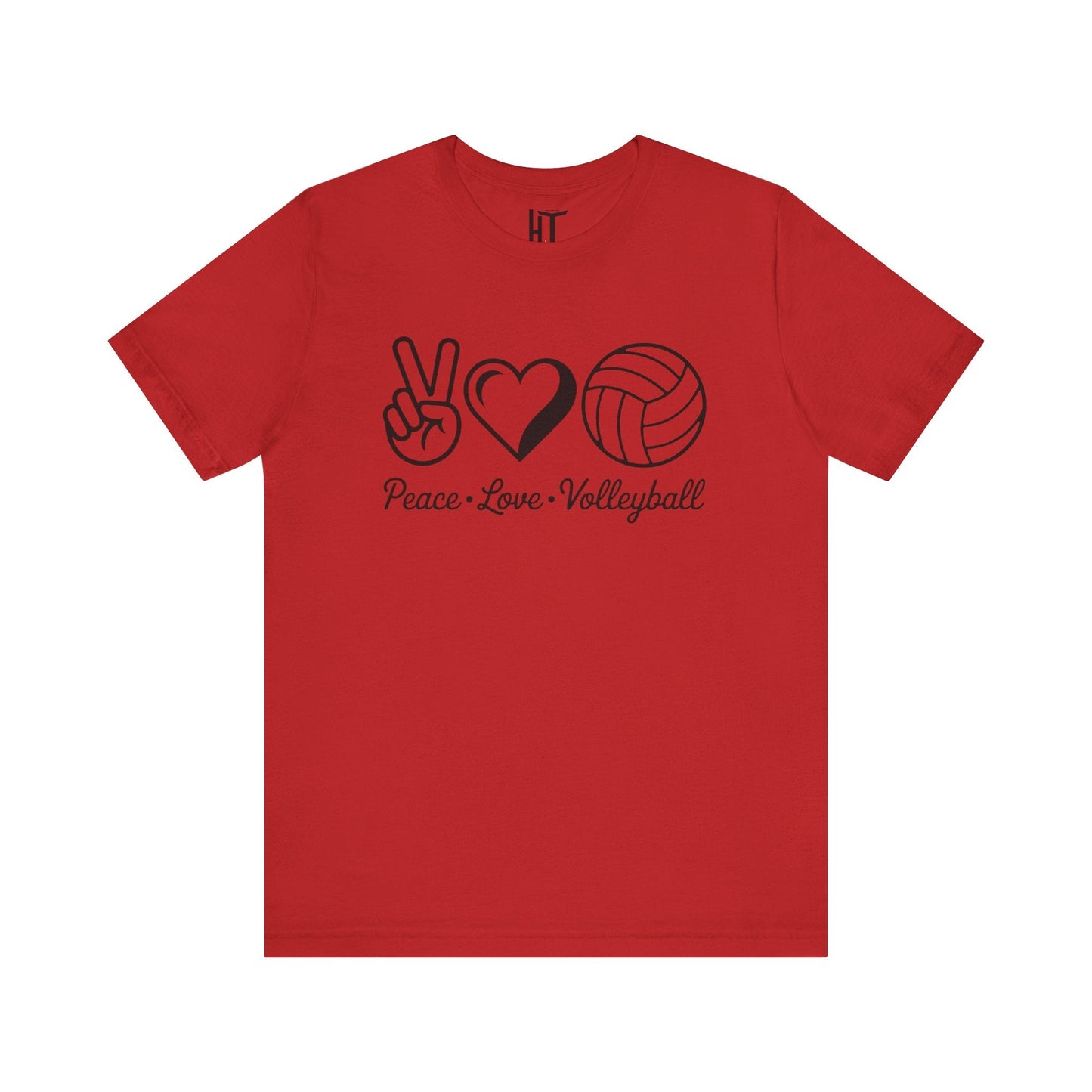 Peace • Love • Volleyball T-Shirt
