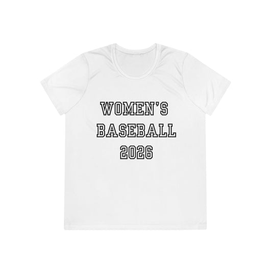 Women's Baseball 2026 Ladies Competitor Tee