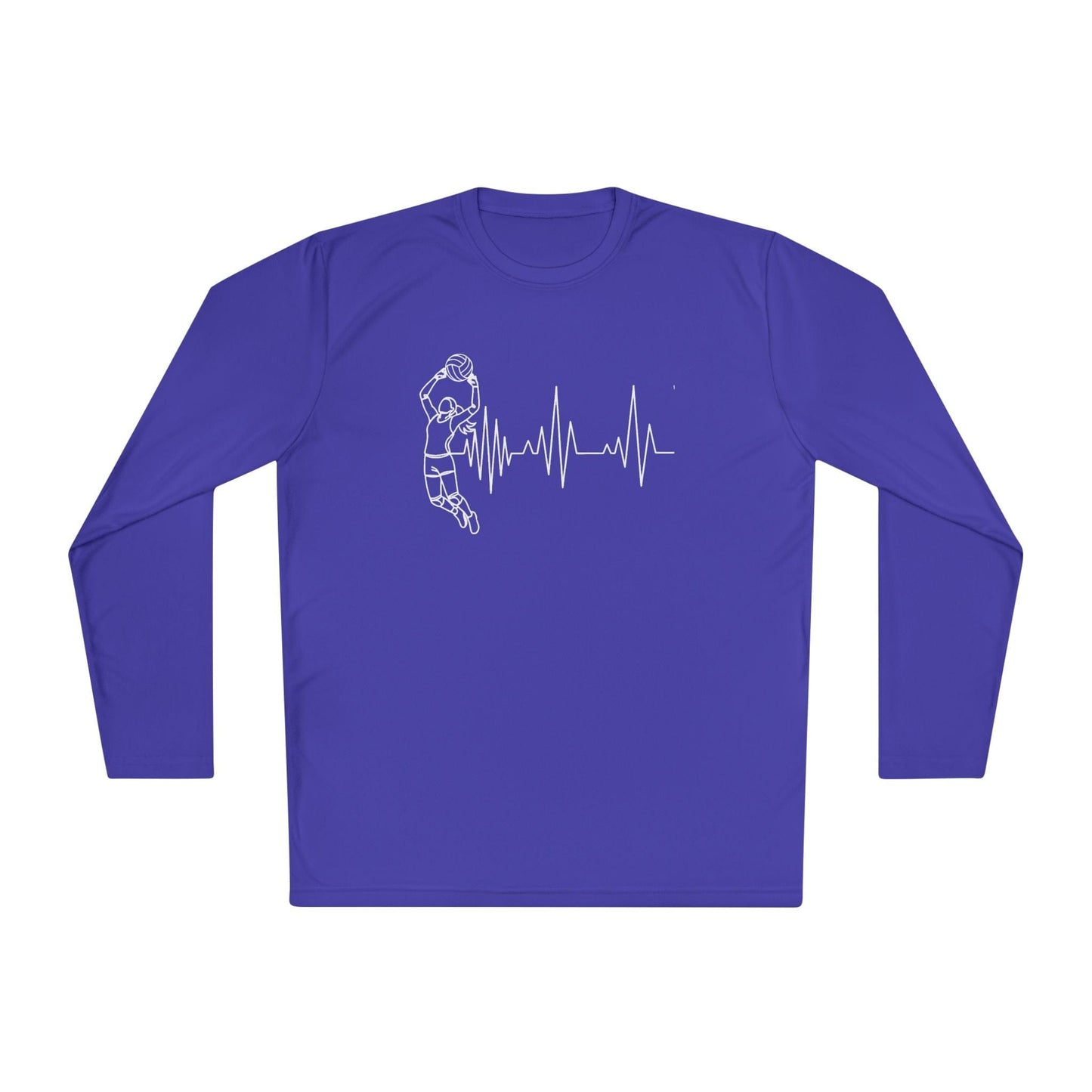 Volleyball Heartbeat Lightweight Long Sleeve Tee