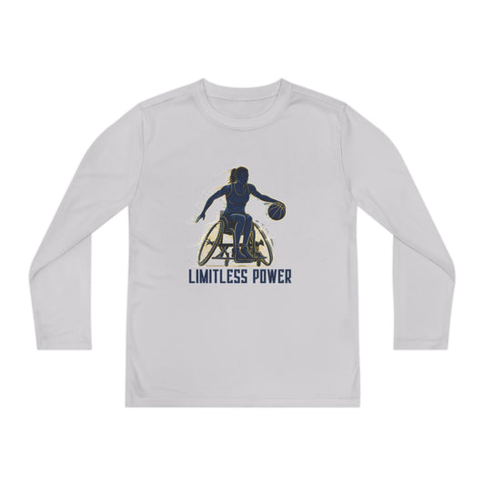 Limitless Power Youth Long Sleeve Competitor Tee