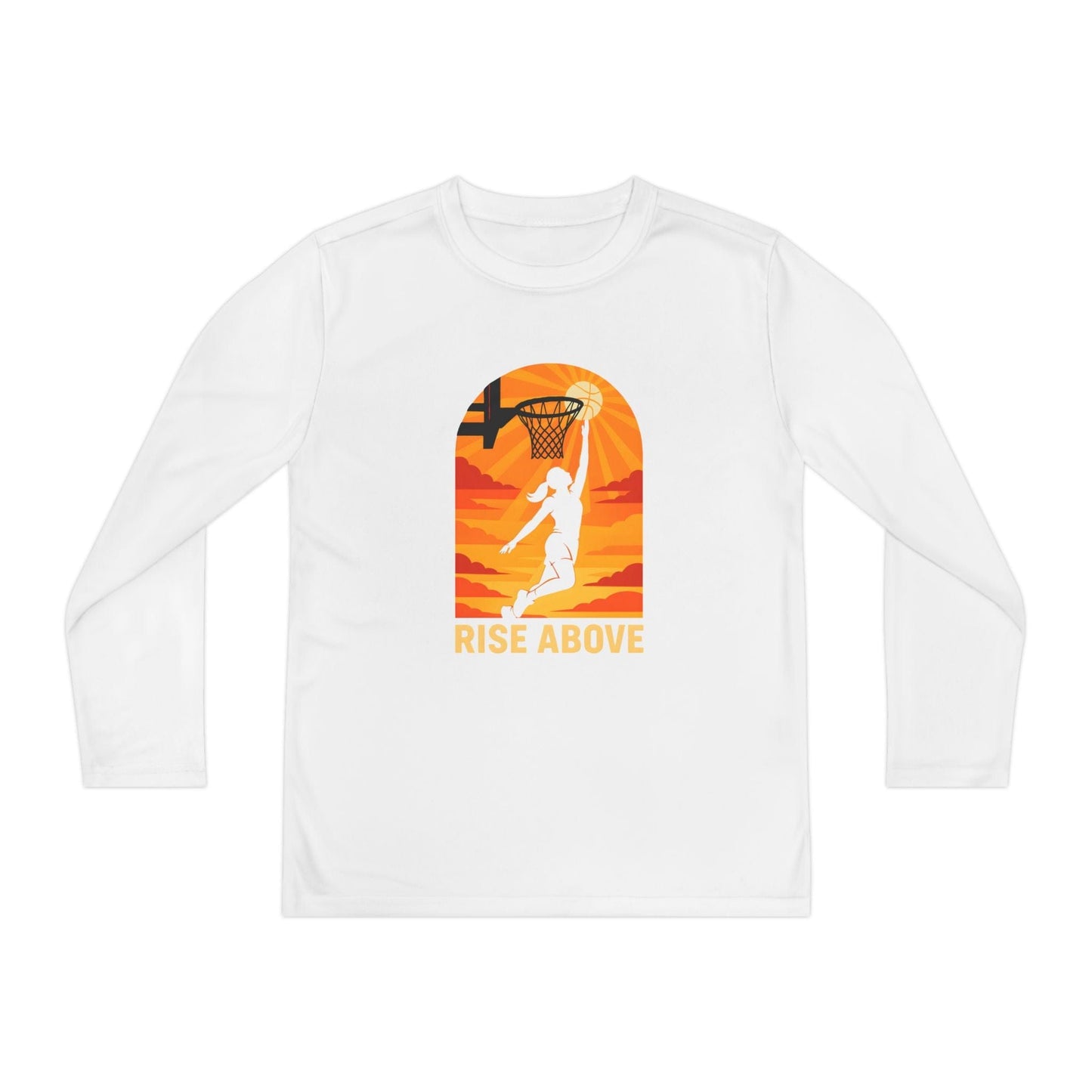 Rise Above Youth Long Sleeve Competitor Tee