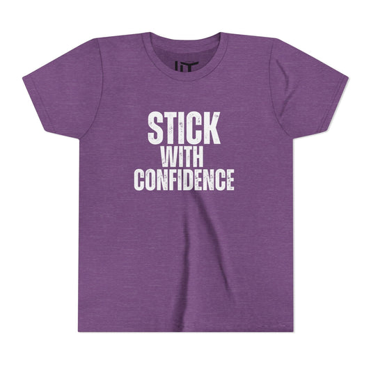 Stick With Confidence Youth Short Sleeve Tee