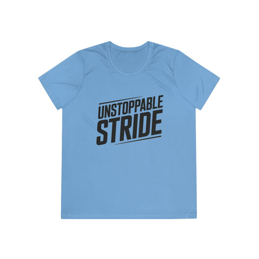 Unstoppable Stride Ladies Moisture Wicking Tee