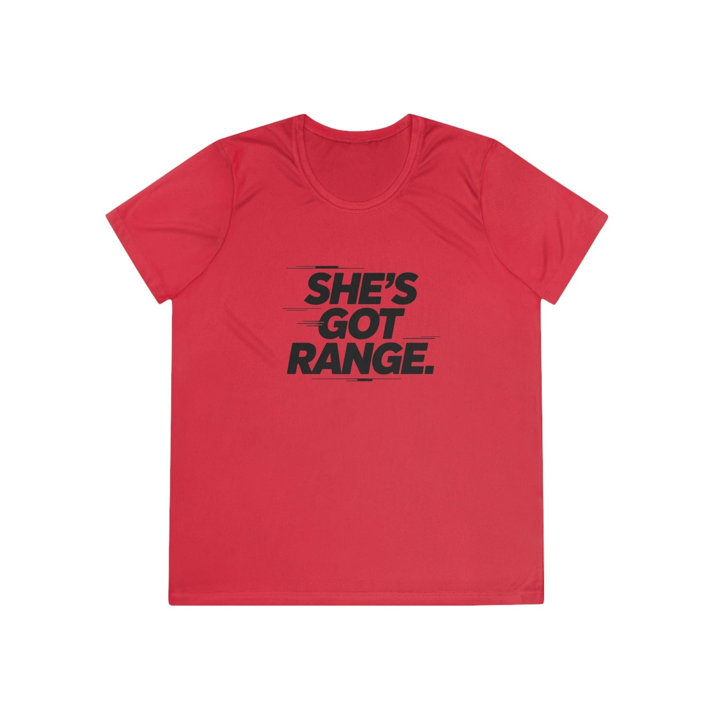 She's Got Range Ladies Moisture Wicking Tee