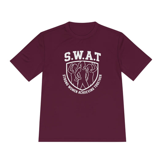 S.W.A.T – Strong Women Achieving Together Unisex Moisture Wicking Tee