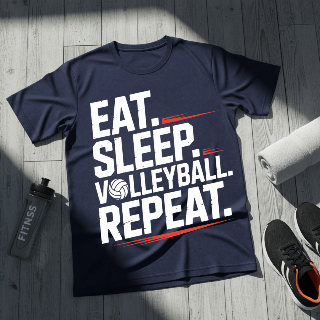 Eat.Sleep.Volleyball.Repeat T-Shirt