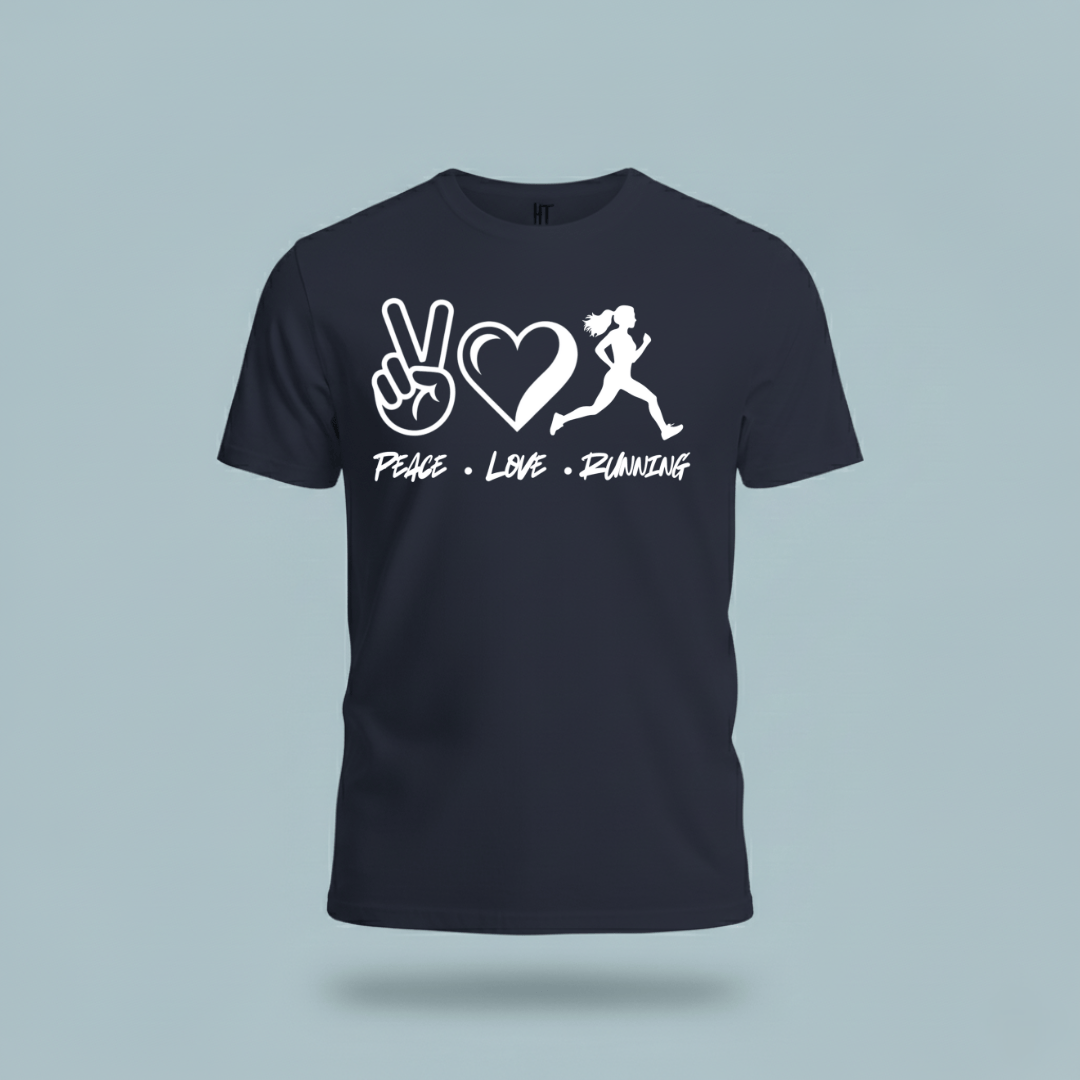 Peace • Love • Running T-Shirt