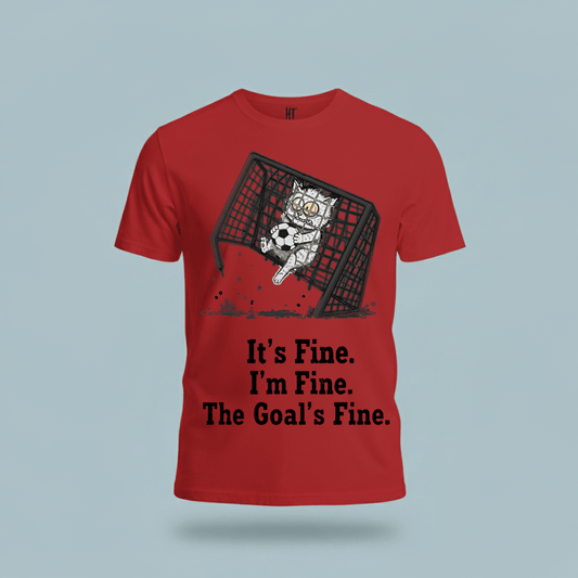 It's Fine, Soccer T-Shirt
