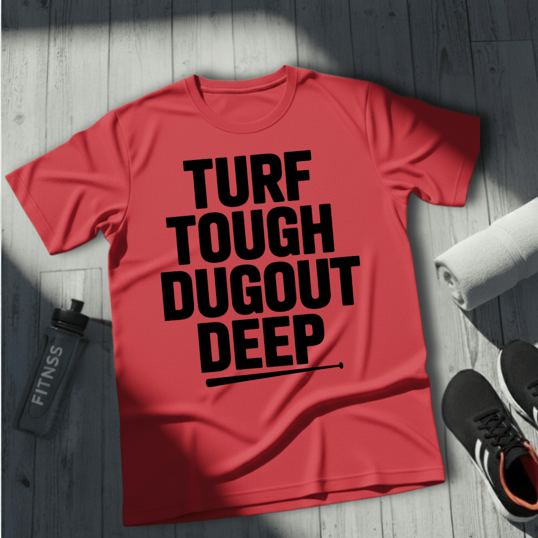 Turf Tough, Dugout Deep T-Shirt