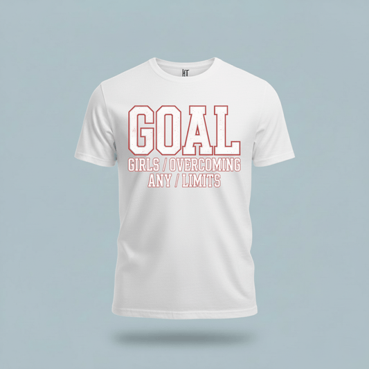 GOAL: Girls Overcoming Any Limits T-Shirt