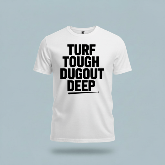 Turf Tough, Dugout Deep T-Shirt