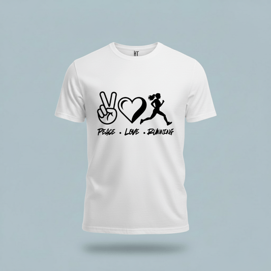 Peace • Love • Running T-Shirt