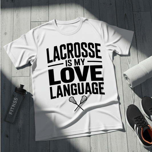 Lacrosse Is My Love Language T-Shirt