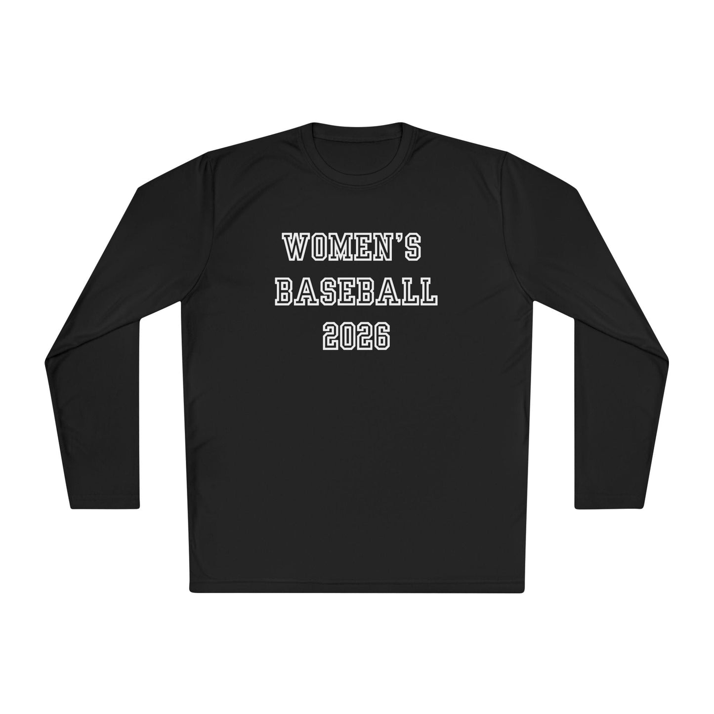 Women's Baseball 2026 Unisex Lightweight Long Sleeve Tee