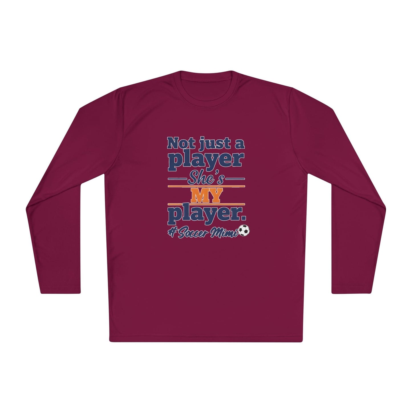 #Soccer Mimi Lightweight Long Sleeve Tee