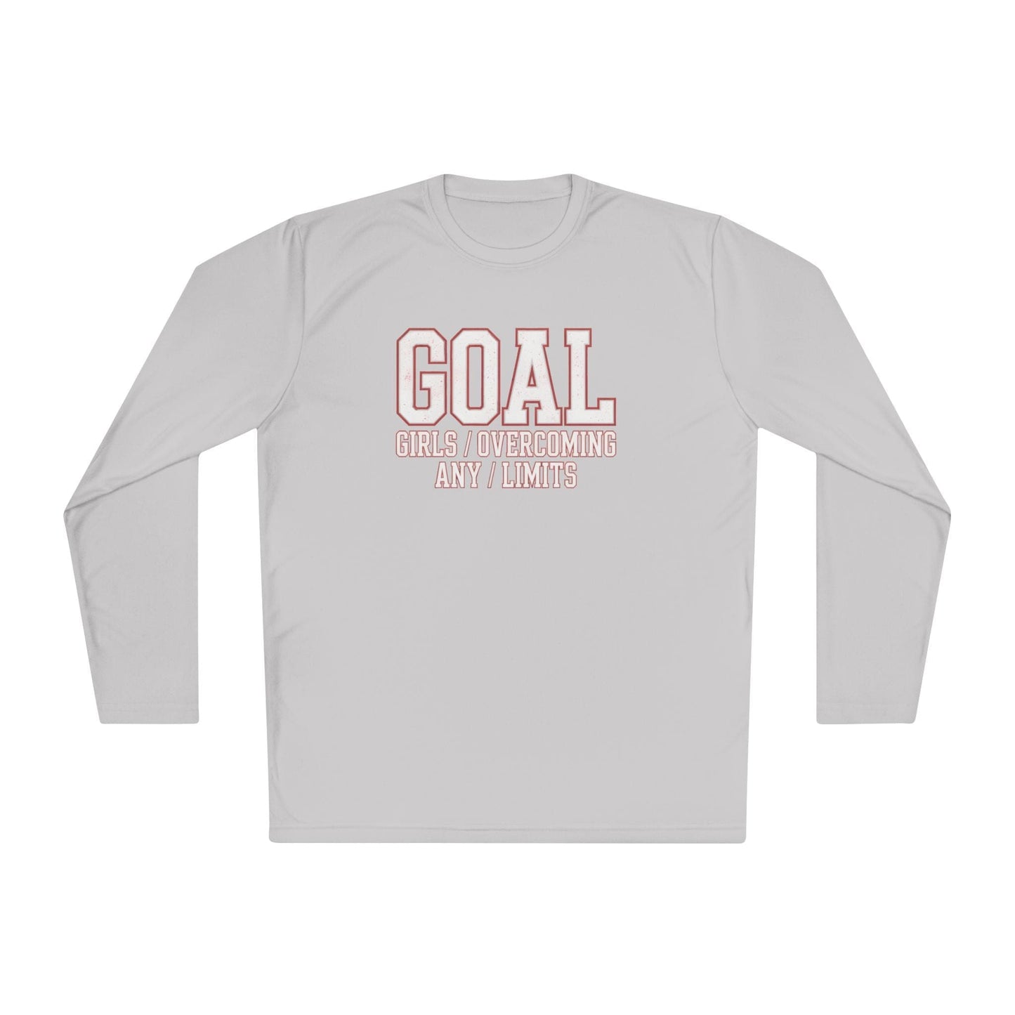 Goal: Girls Overcoming Any Limits Unisex Lightweight Long Sleeve Tee