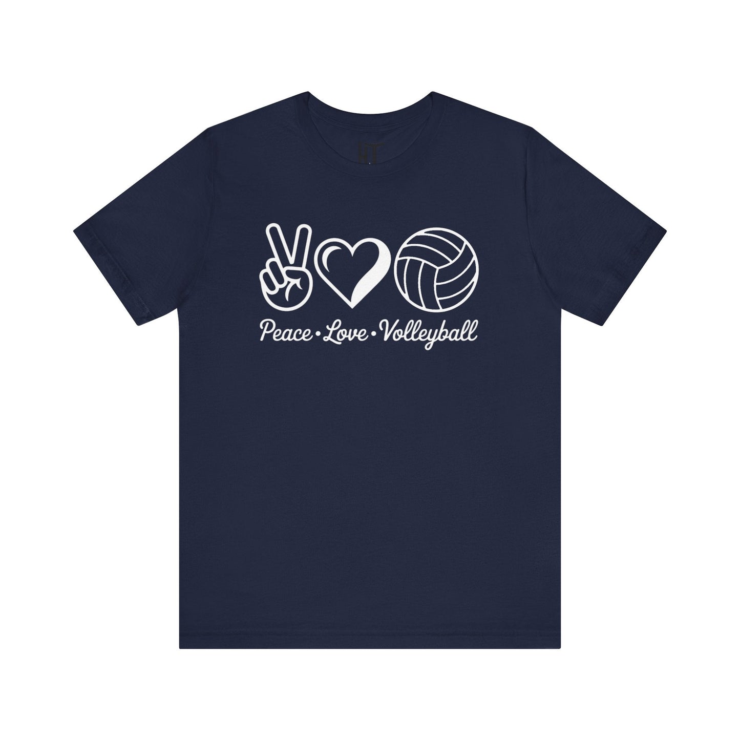Peace • Love • Volleyball T-Shirt