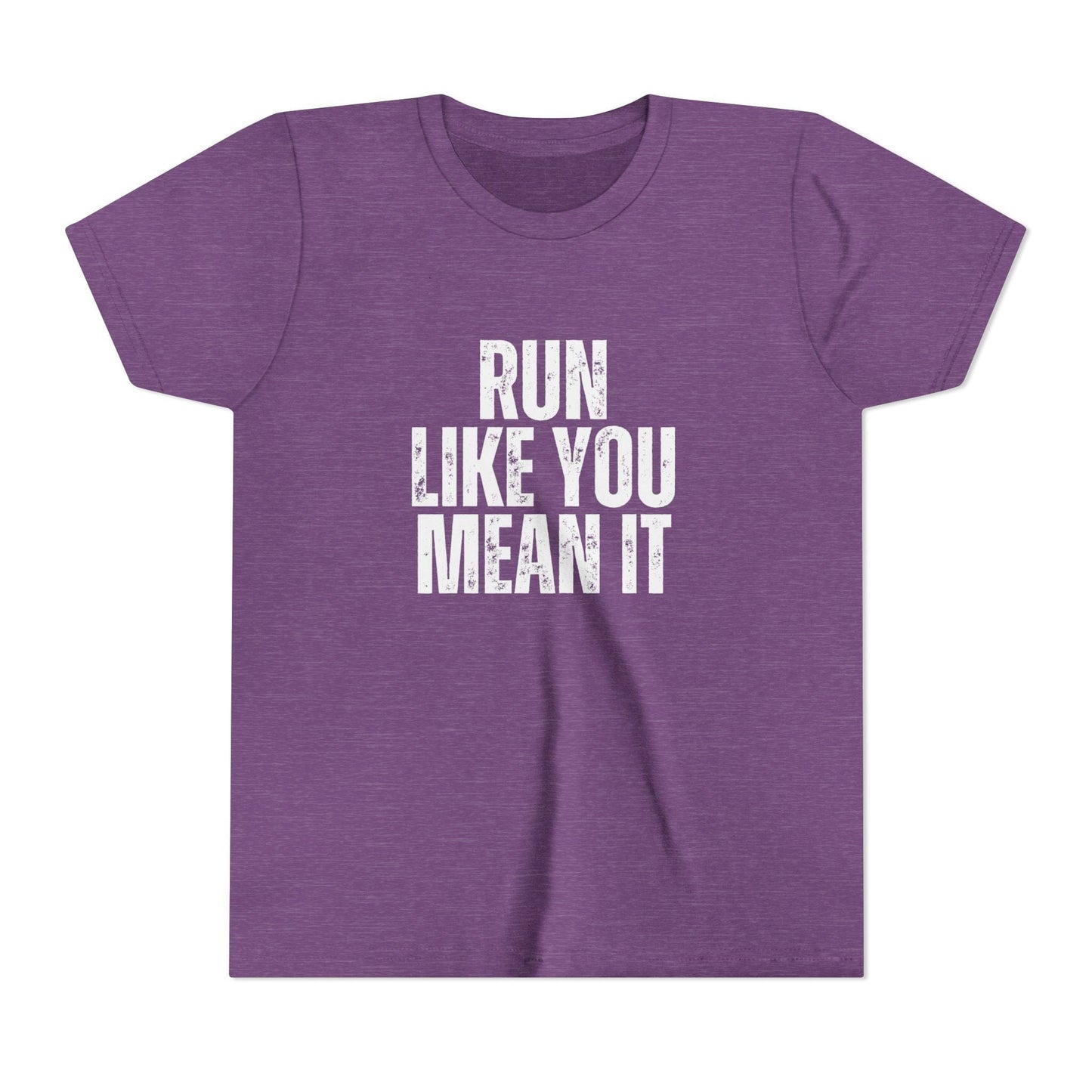 Run Like You Mean It Youth Short Sleeve Tee