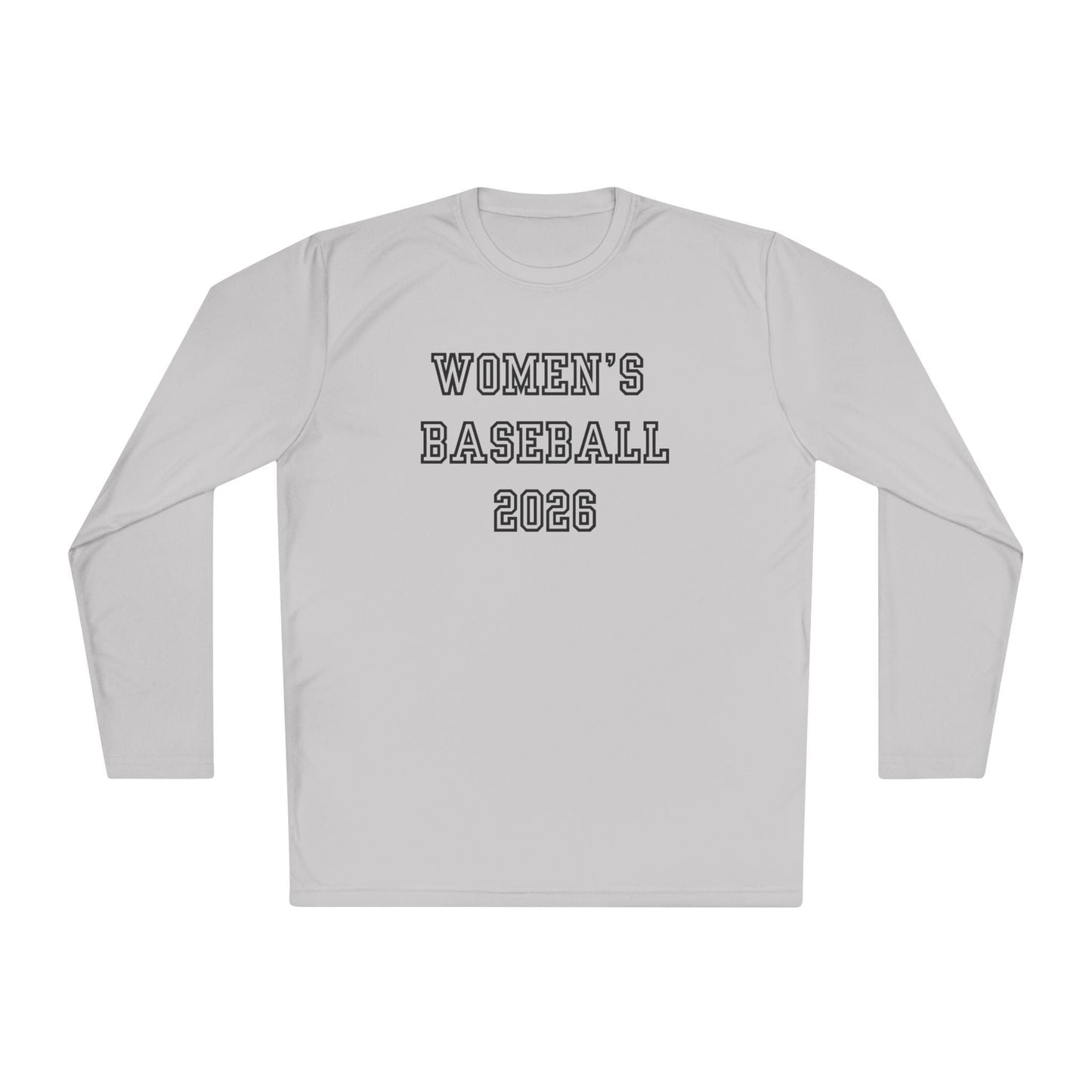 Women's Baseball 2026 Unisex Lightweight Long Sleeve Tee