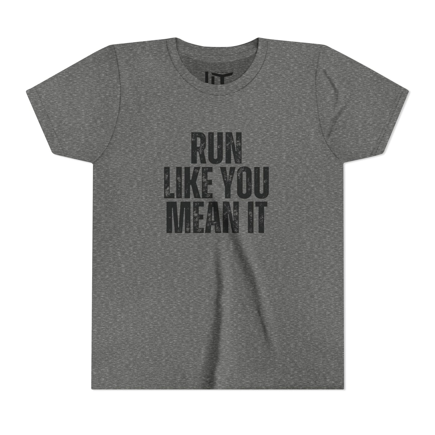 Run Like You Mean It Youth Short Sleeve Tee