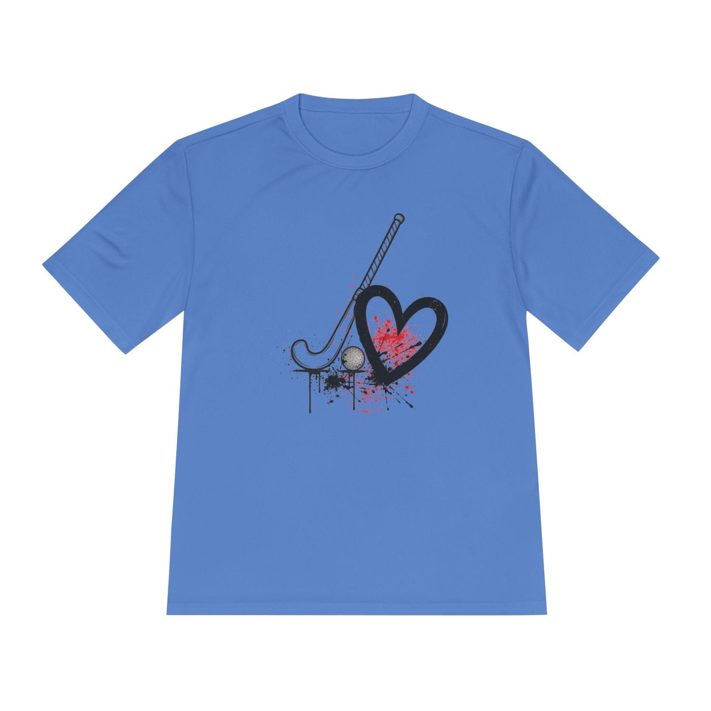 Field Hockey Is Her Heartbeat Unisex Moisture Wicking Tee