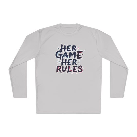 Her Game, Her Rules Lightweight Long Sleeve Tee