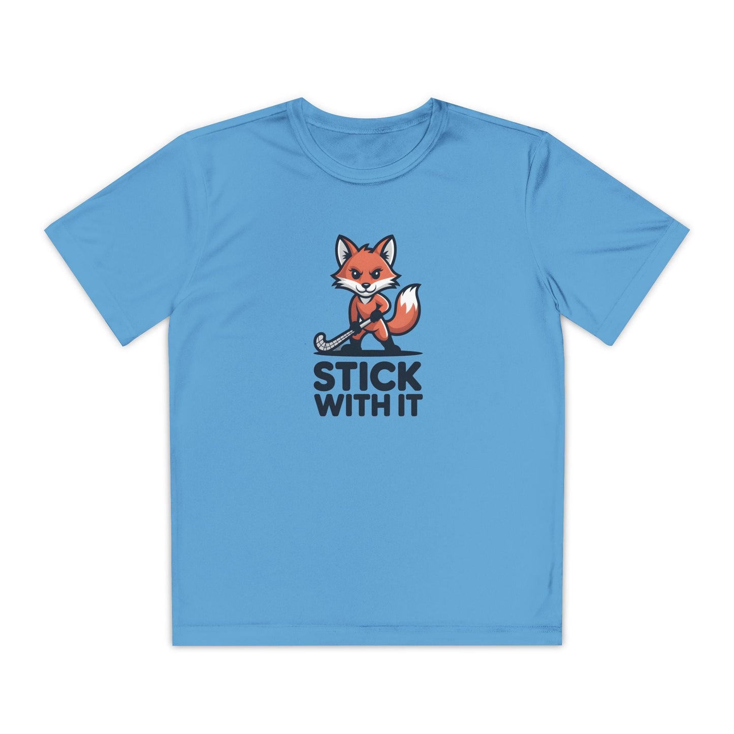 Stick With It Youth Moisture Wicking Tee