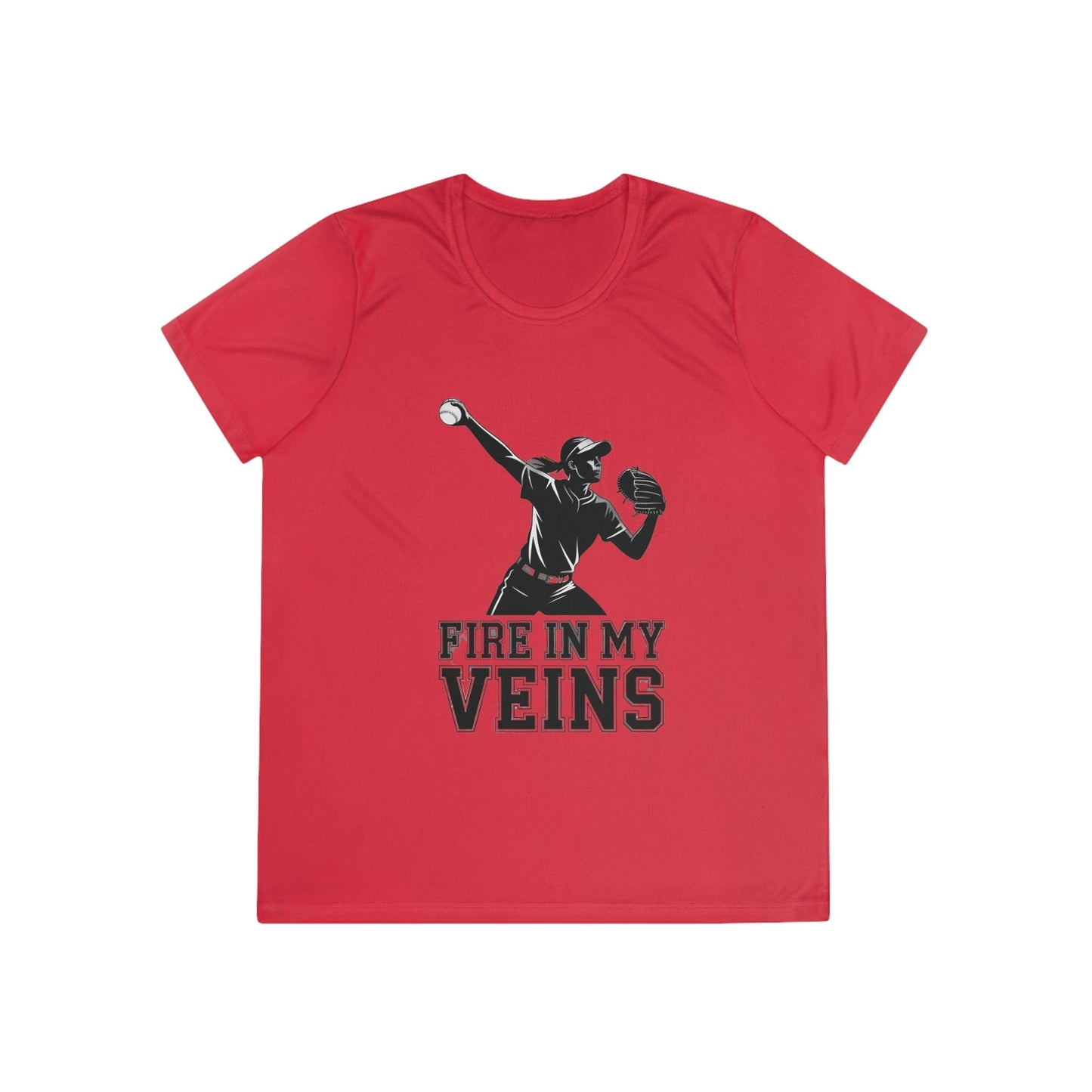 Fire In My Veins Ladies Competitor Tee