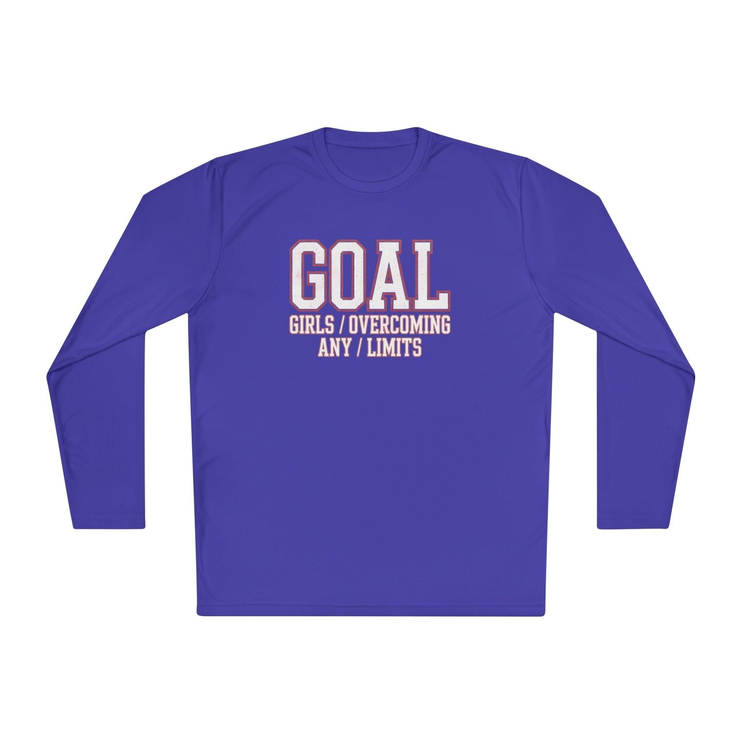Goal: Girls Overcoming Any Limits Unisex Lightweight Long Sleeve Tee