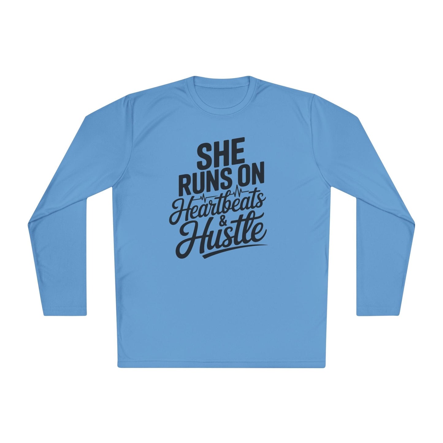 Heartbeats And Hustle Lightweight Long Sleeve Tee
