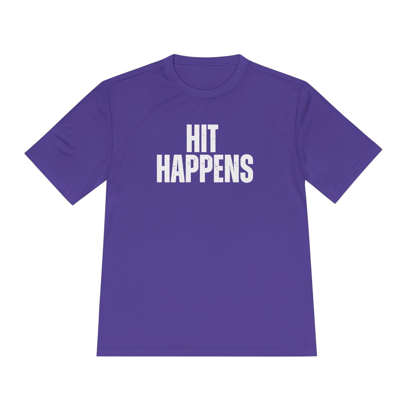 Hit Happens Unisex Moisture Wicking Tee