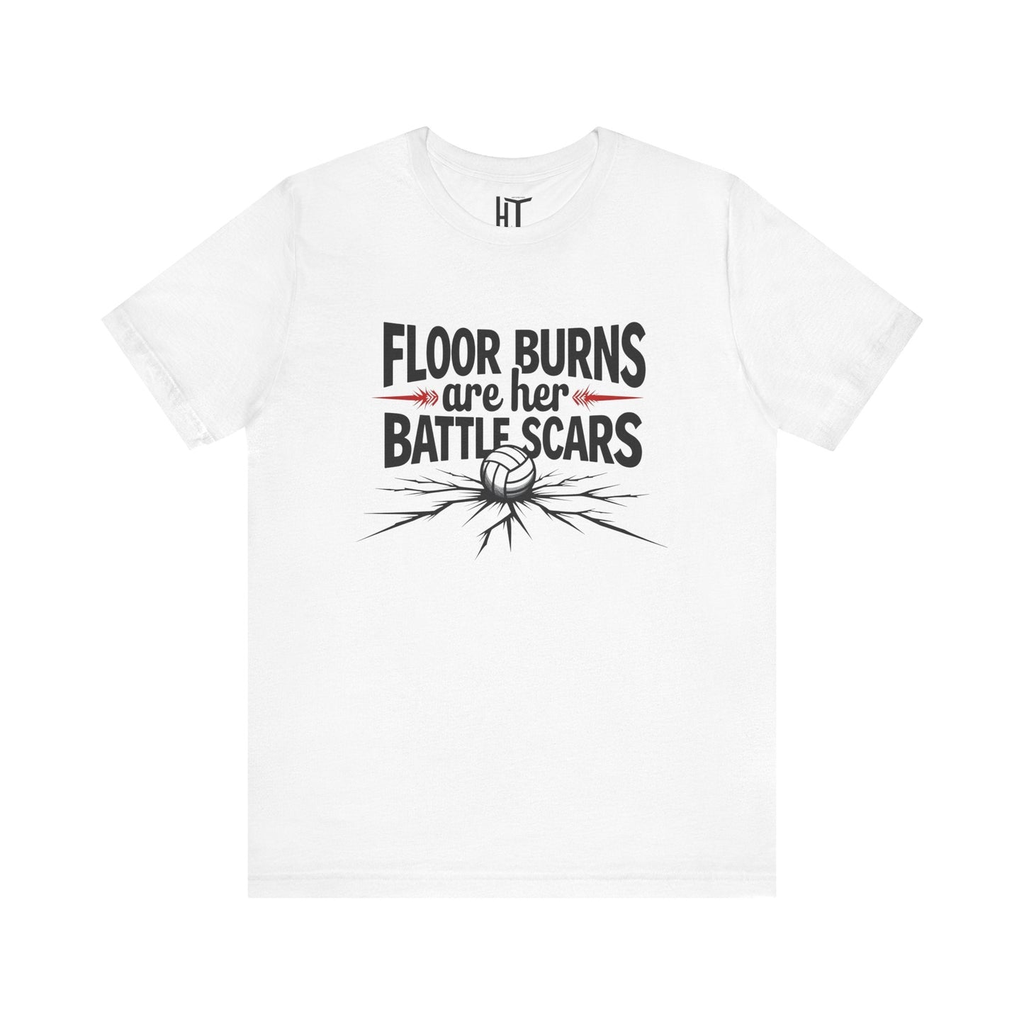Floor Burns Are Her Battlescars T-Shirt