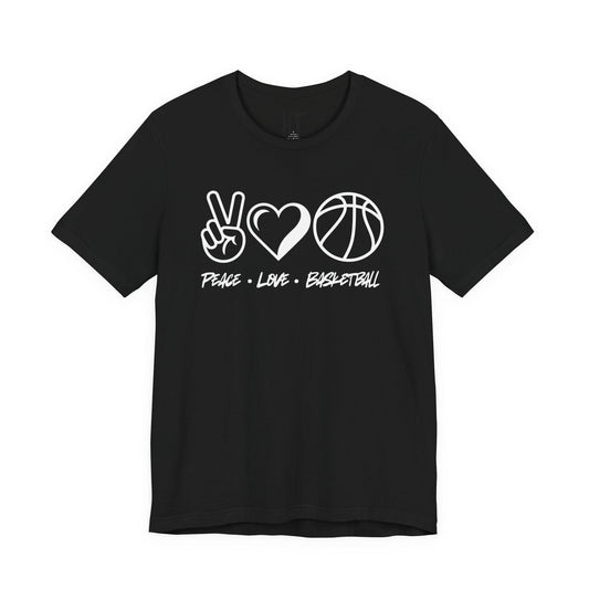 Peace • Love • Basketball T-Shirt